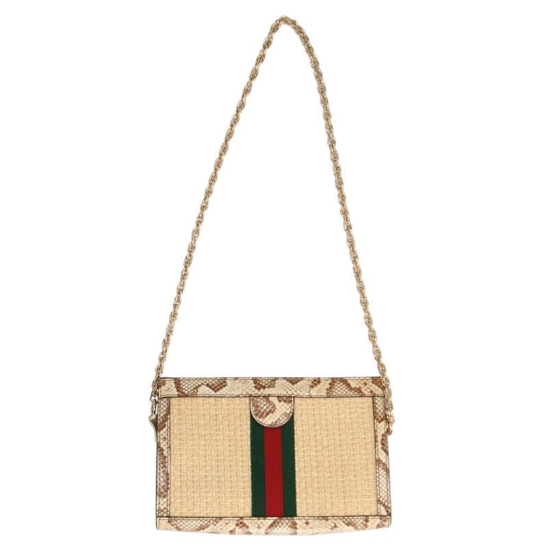 Gucci Ophidia Small Exotic Leather Shoulder Bag — view 2