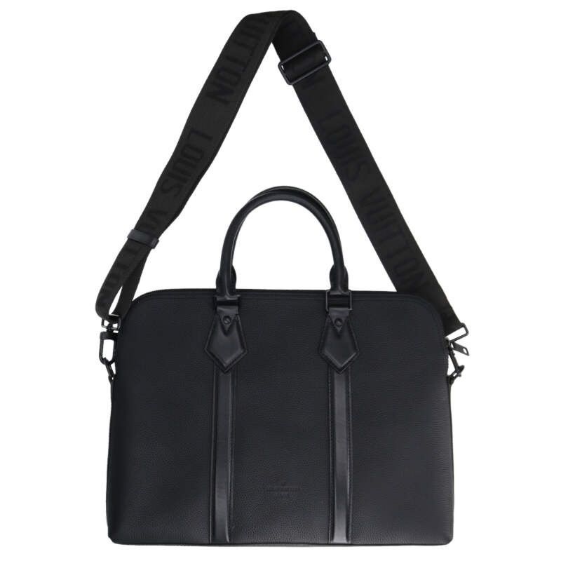 Louis Vuitton Aerogram Take Off 2-Way Leather Shoulder Business Bags Handbag — view 2