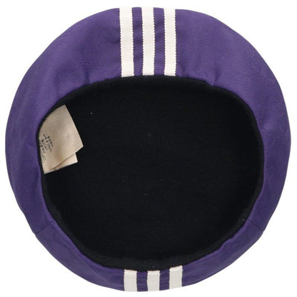 Gucci Adidas Sleeve Stripe GG Pattern Beret XL 60 — view 3