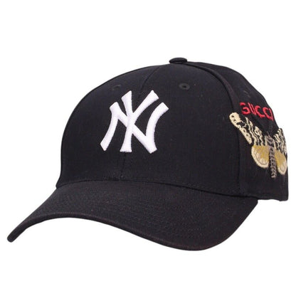 Gucci Butterfly Embroidery Ny Baseball Cap Cm