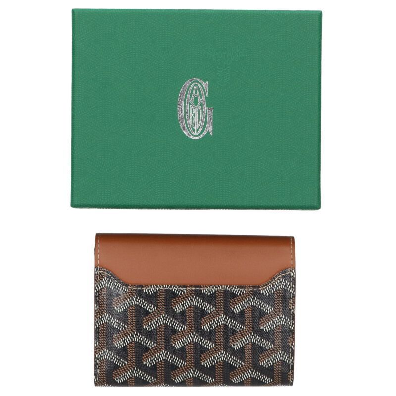 Goyard Saint Gabriel Leather Trifold Wallet — view 3