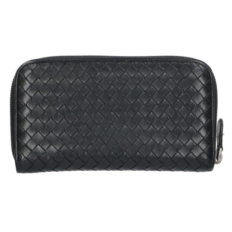 Bottega Veneta Intrecciato Leather Round Wallet — view 2
