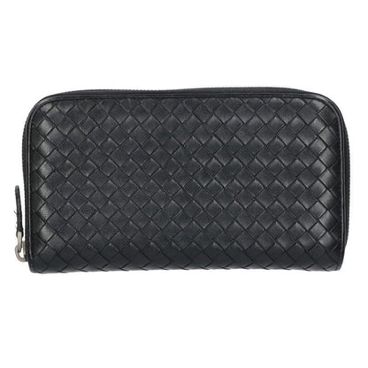 Bottega Veneta Intrecciato Leather Round Wallet