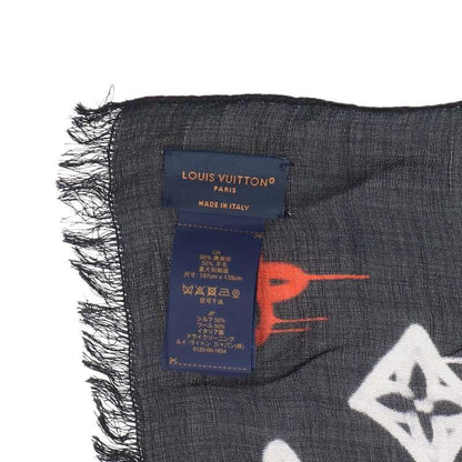 Louis Vuitton Room with a View Graffiti Monogram Large Scarf — view 3