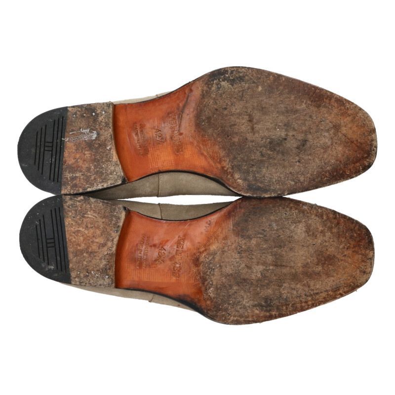 Hermes Side Gore Suede Leather Boots — view 3