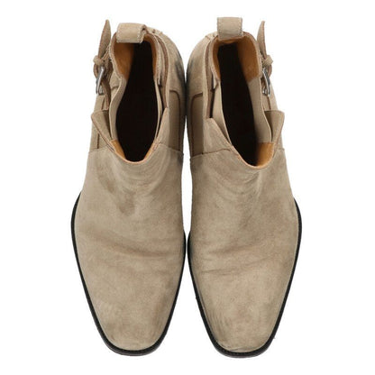 Hermes Side Gore Suede Leather Boots — view 4