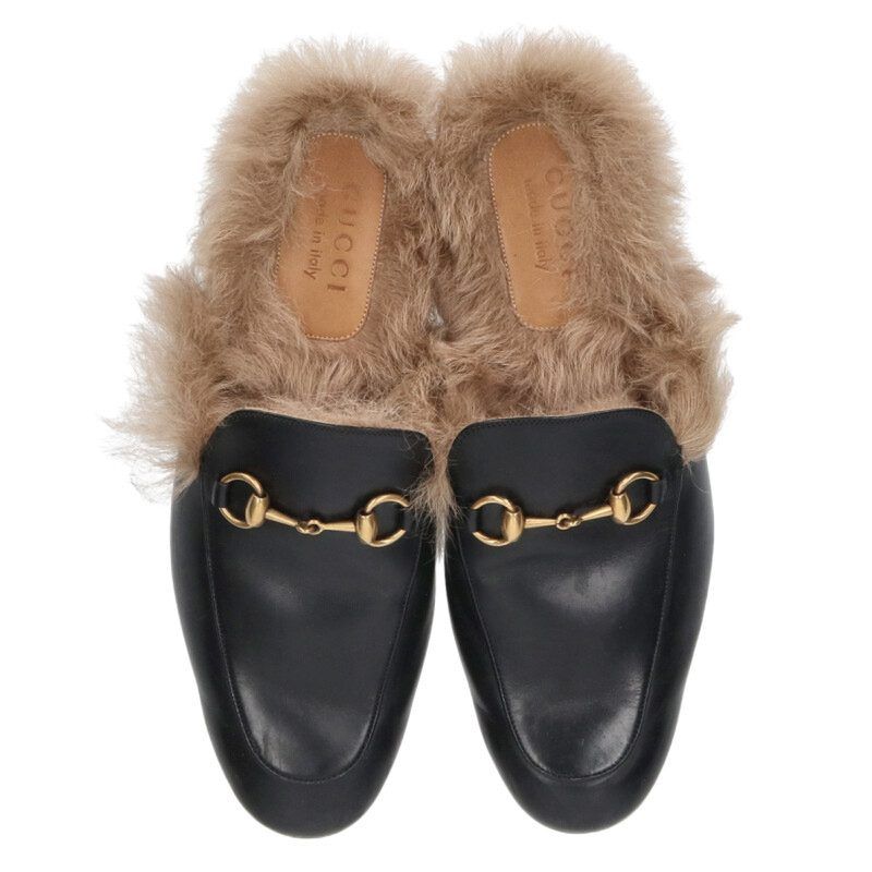 Gucci Princetown Horsebit Leather Loafers — view 4