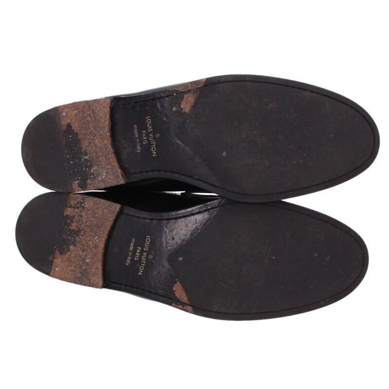 Louis Vuitton Collier Chain Loafers Shoes — view 3