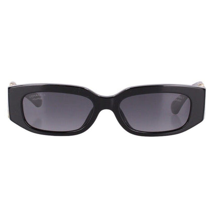 Chanel Side Faux Pearl Oval Eyewear