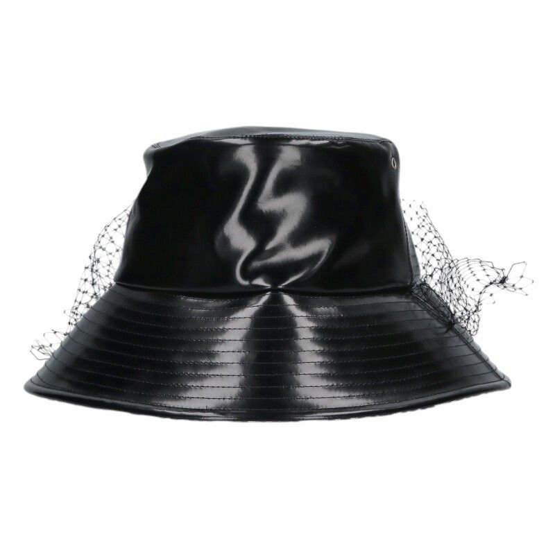 Dior Hat with Oblique Pattern Tulle Veil 59 — view 2