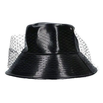 Dior Hat with Oblique Pattern Tulle Veil 59