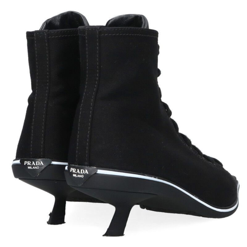 Prada Synthesis Cotton Heels Sneakers — view 2