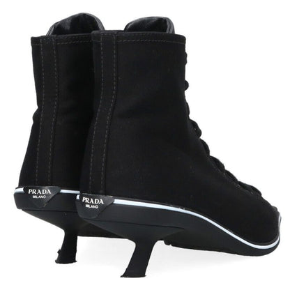Prada Synthesis Cotton Heels Sneakers — view 2