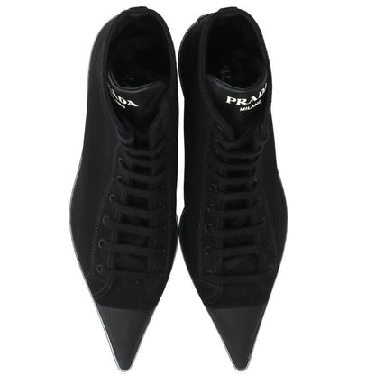 Prada Synthesis Cotton Heels Sneakers — view 4
