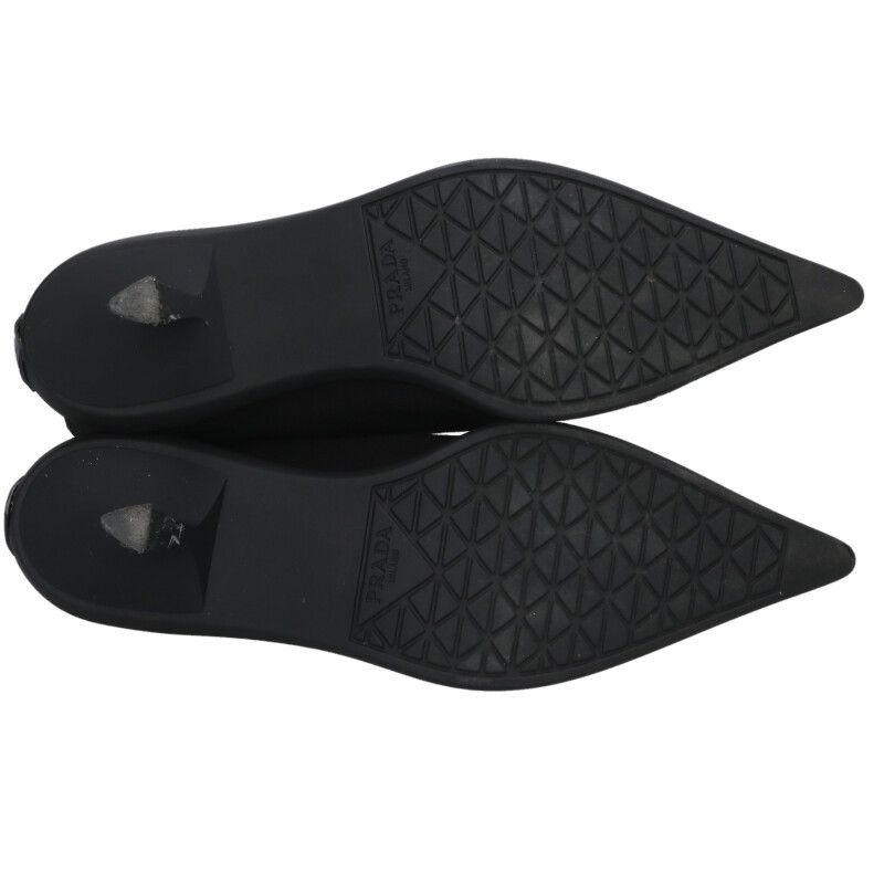 Prada Synthesis Cotton Heels Sneakers — view 3