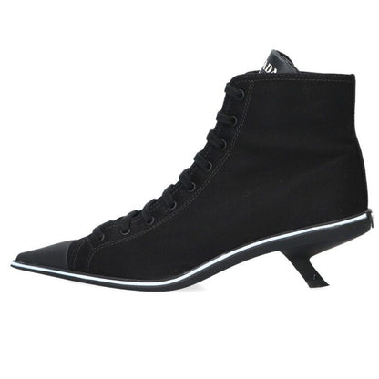 Prada Synthesis Cotton Heels Sneakers