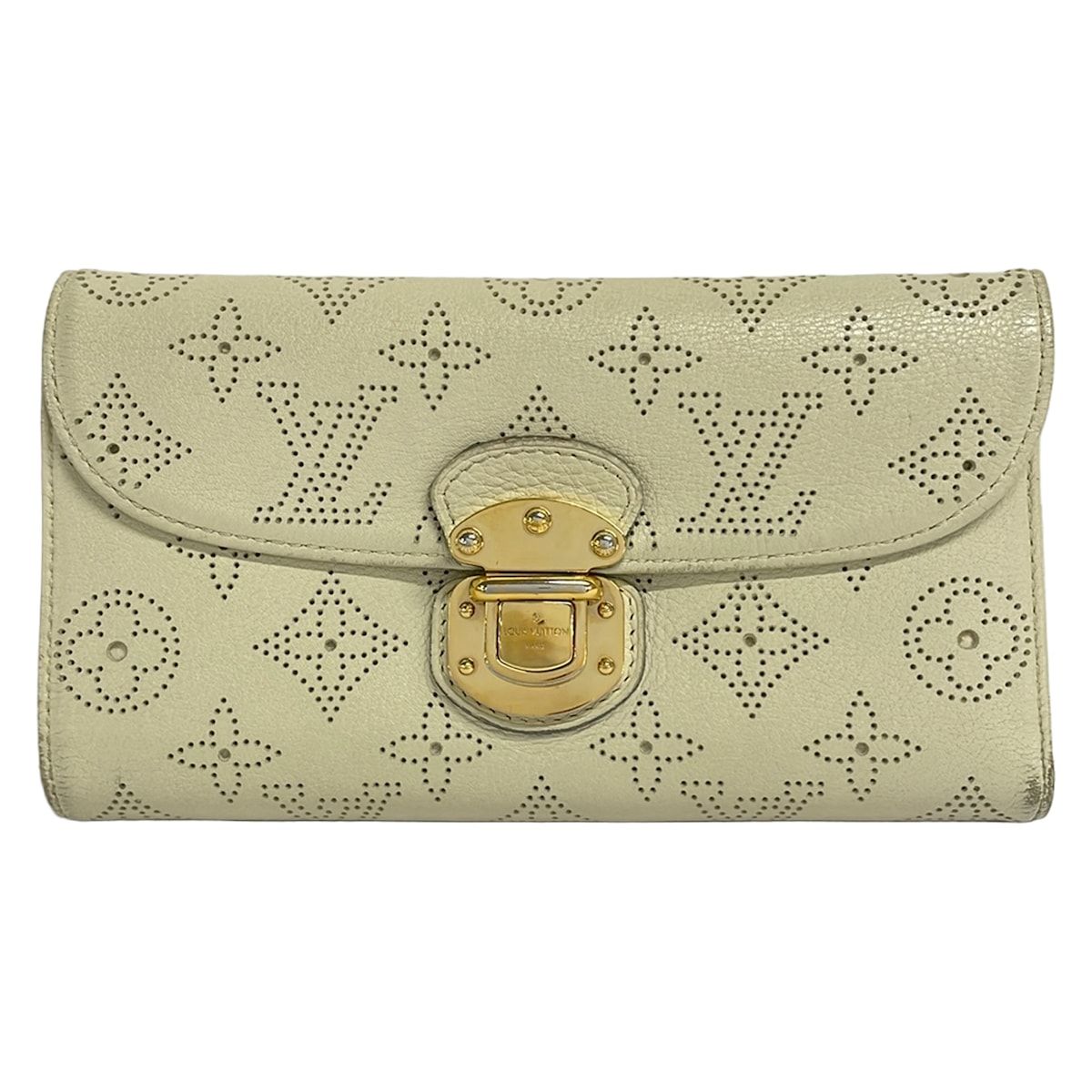 Louis Vuitton Wallet Mahina Portefeuille Amelia Pearl Leather