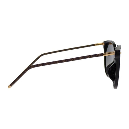 Louis Vuitton LV Fast Round Sunglasses Eyewear Monogram Acetate Black Gold — view 6
