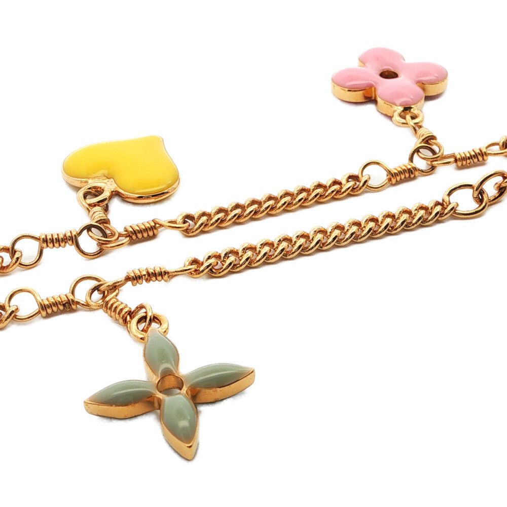 Louis Vuitton Bracelet Sweet Monogram Alloy Gold — view 3