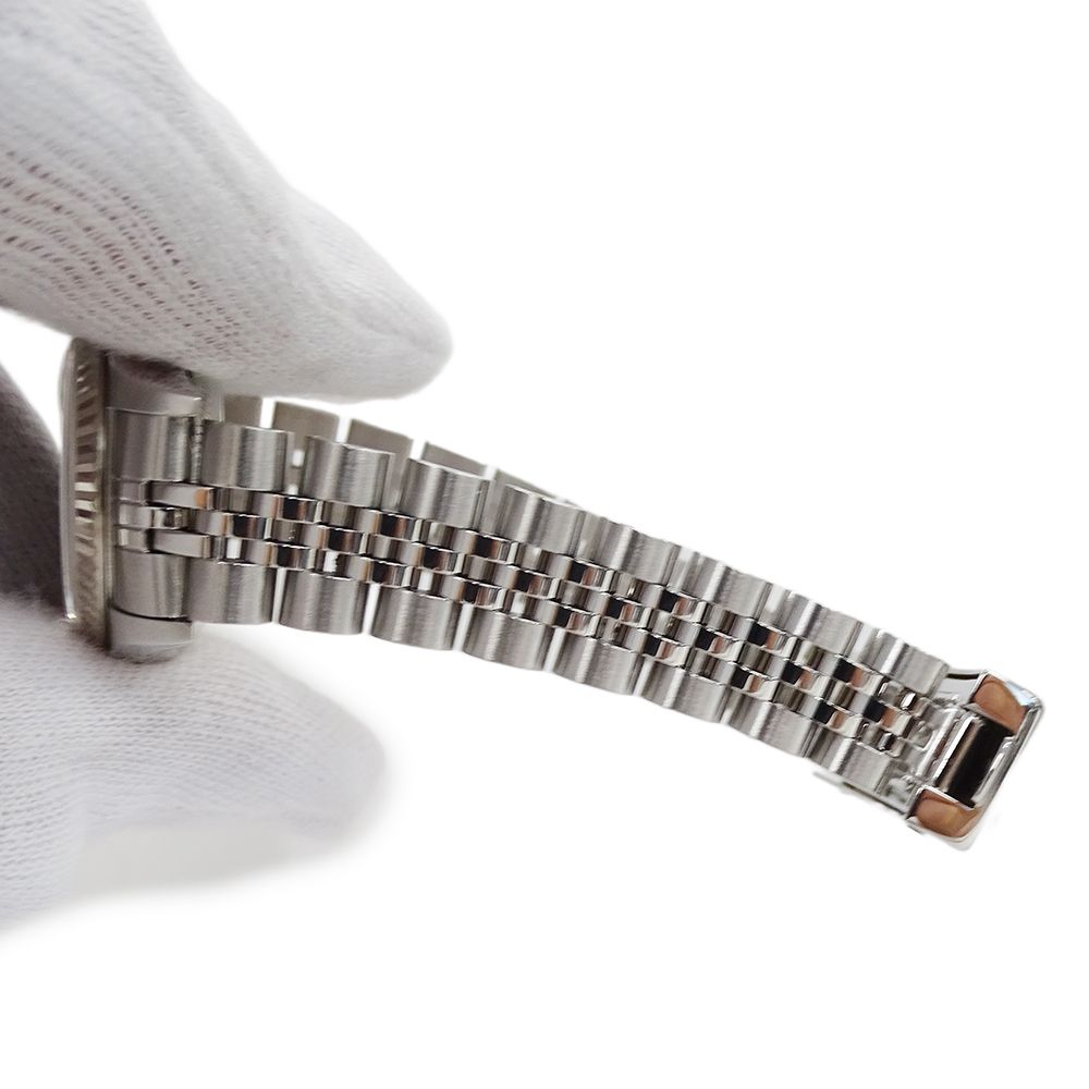 Rolex Datejust Number Watch Automatic Winding at Stainless Steel White Gold WG — view 6