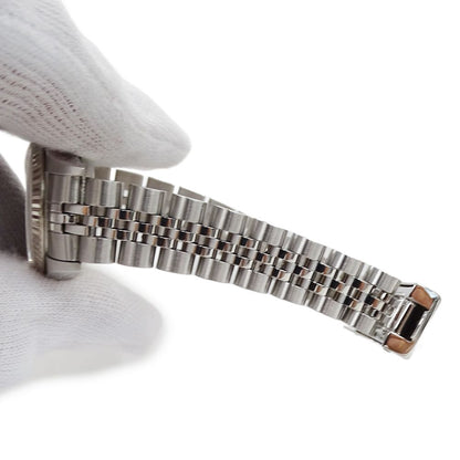 Rolex Datejust Number Watch Automatic Winding at Stainless Steel White Gold WG — view 6