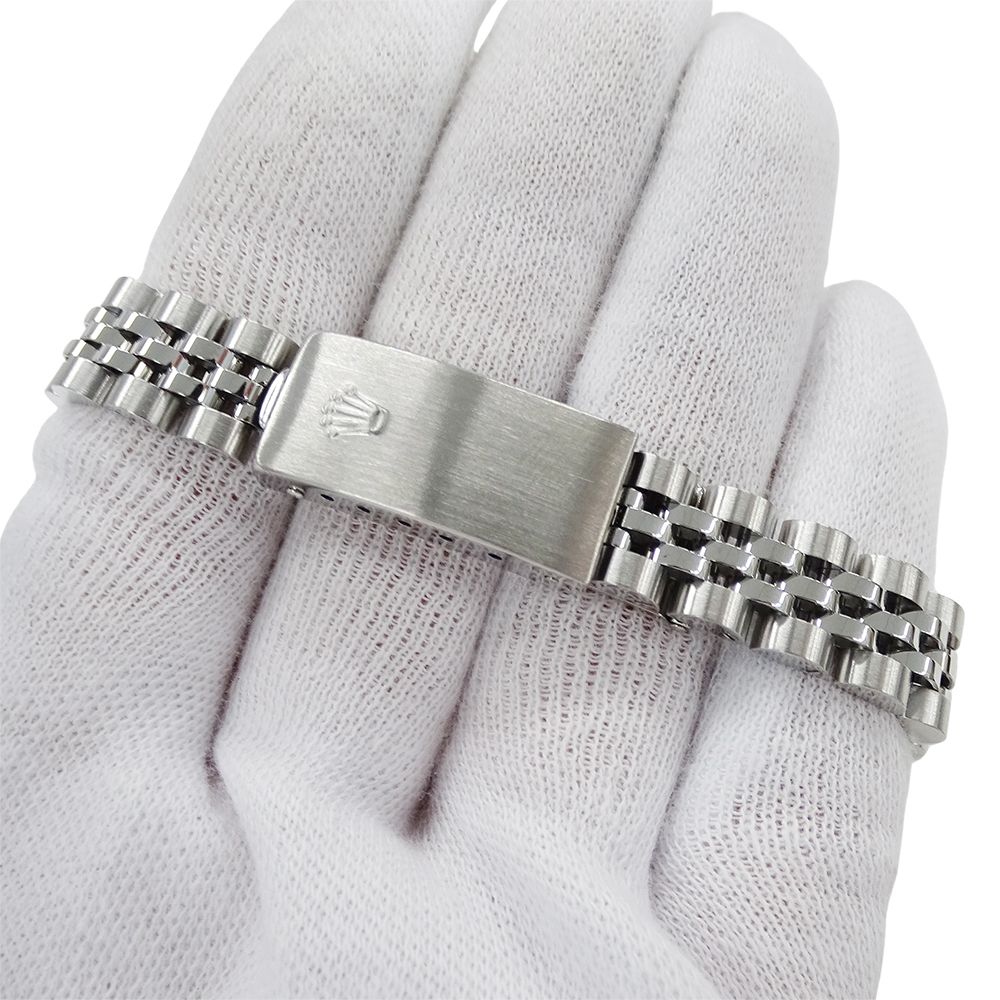 Rolex Datejust Number Watch Automatic Winding at Stainless Steel White Gold WG — view 5