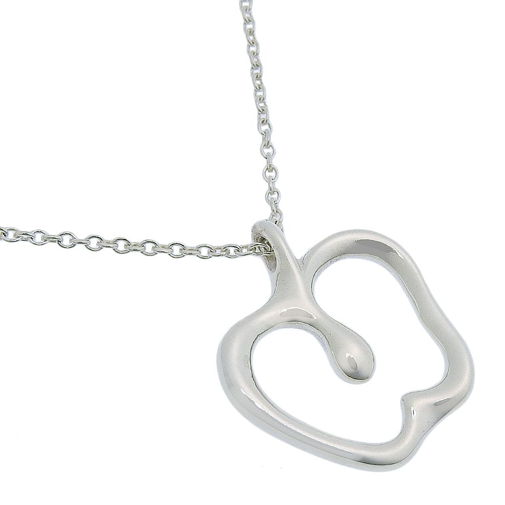 Tiffany & Co Apple Elsa Peretti 925 Sterling Silver Necklace