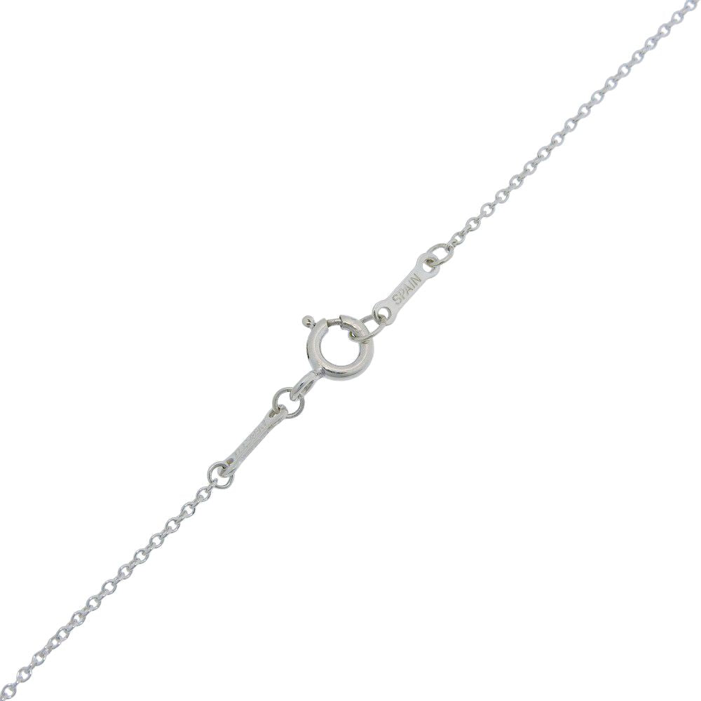 Tiffany & Co Apple Elsa Peretti 925 Sterling Silver Necklace — view 5