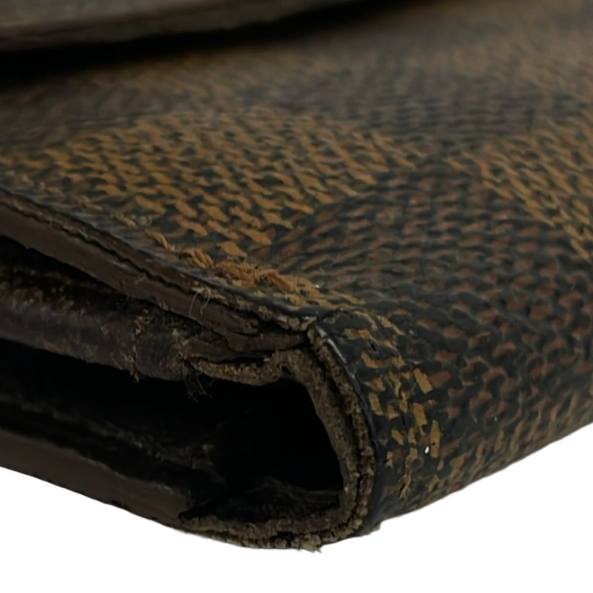Louis Vuitton Hook Wallet Damier Porte-Monnaie Billets Carte Cles Ebene — view 8