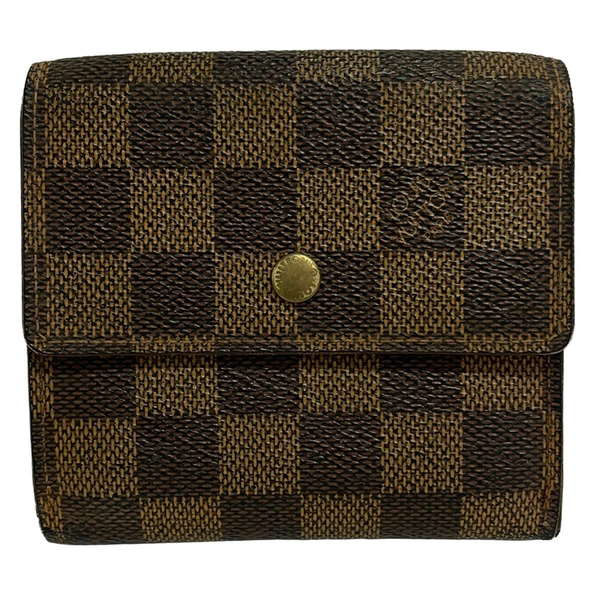 Louis Vuitton Hook Wallet Damier Porte-Monnaie Billets Carte Cles Ebene — view 2
