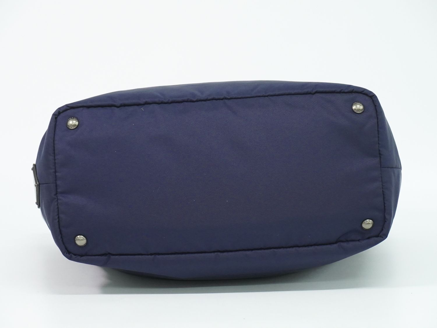 Prada Nylon Tote Navy Black — view 3