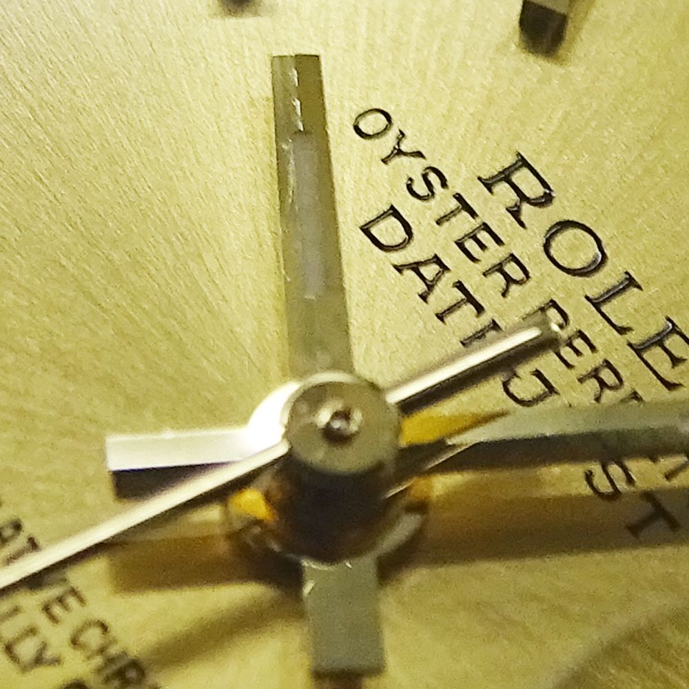 Rolex Datejust Number Watch Automatic Winding at Stainless Steel Gold YG — view 7