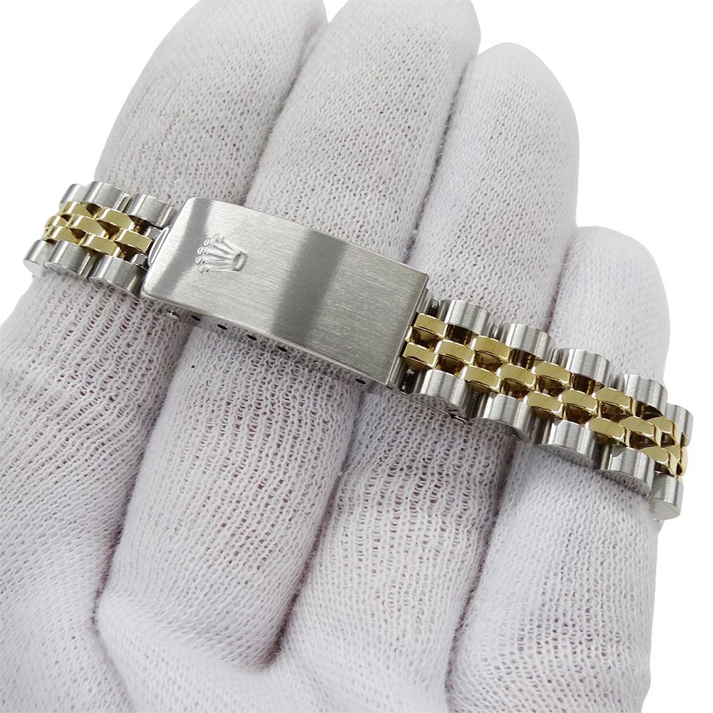 Rolex Datejust Number Watch Automatic Winding at Stainless Steel Gold YG — view 5