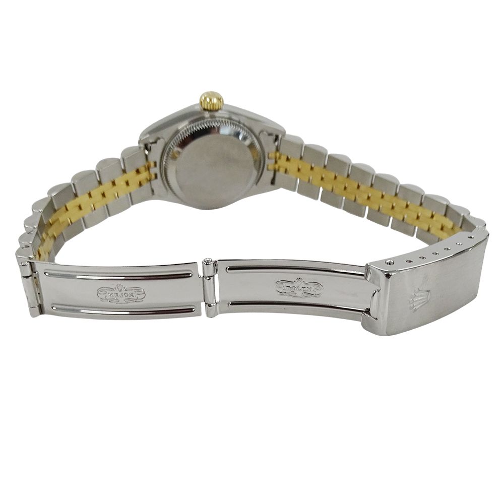 Rolex Datejust Number Watch Automatic Winding at Stainless Steel Gold YG — view 4