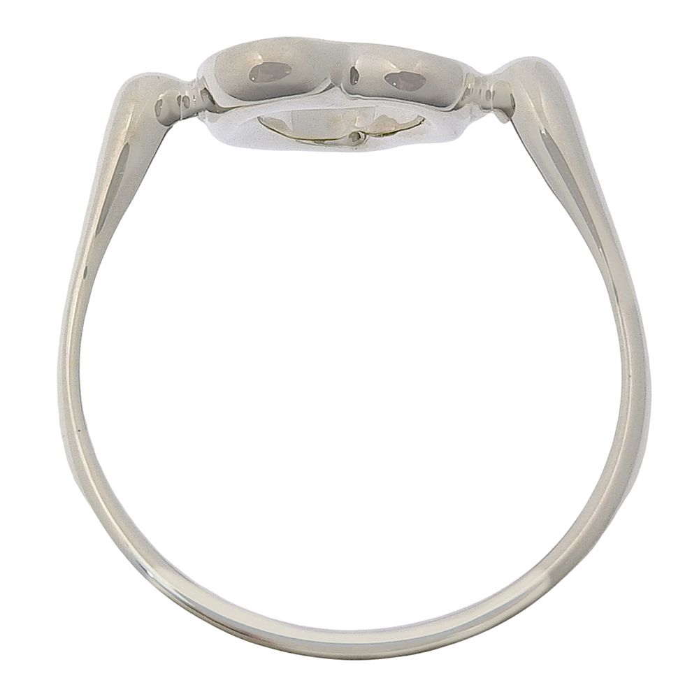 Tiffany & Co Open Heart Elsa Peretti 925 Sterling Silver Ring — view 5