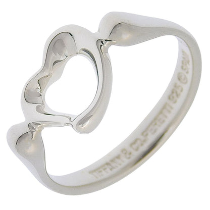 Tiffany & Co Open Heart Elsa Peretti 925 Sterling Silver Ring