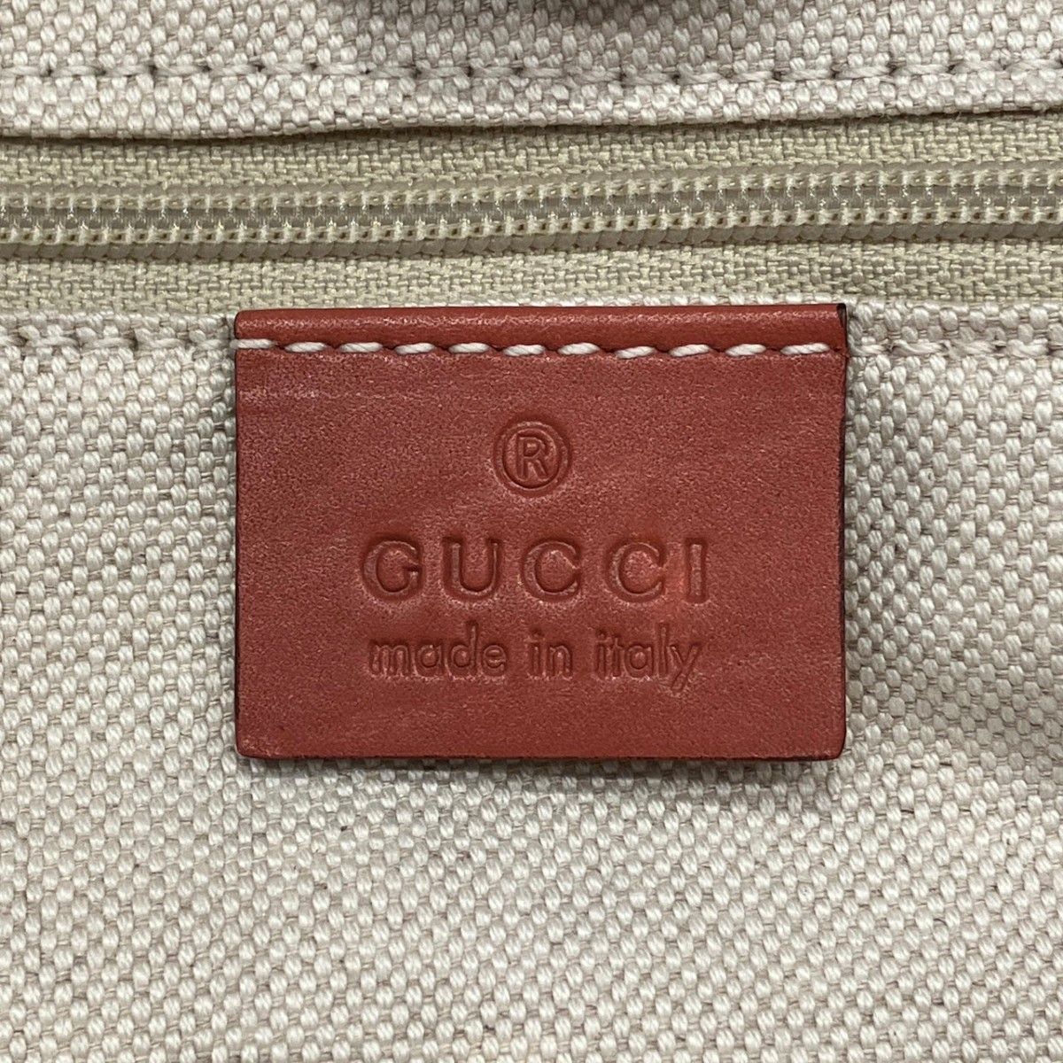 Gucci Diamante Ski Handbag Cotton Leather — view 4