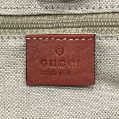 Gucci Diamante Ski Handbag Cotton Leather — view 4