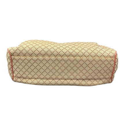 Gucci Diamante Ski Handbag Cotton Leather — view 3