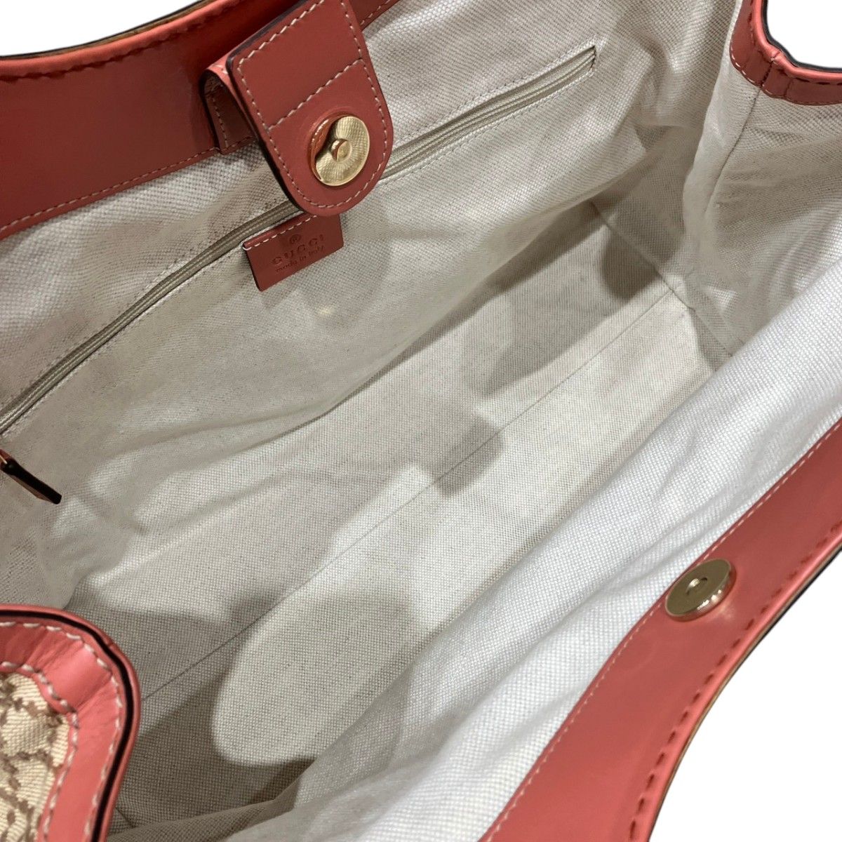 Gucci Diamante Ski Handbag Cotton Leather — view 5