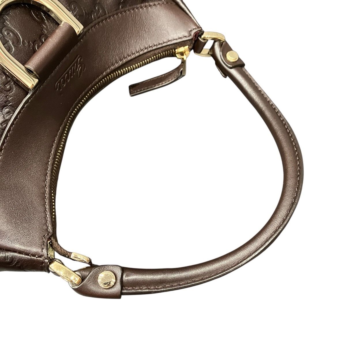 Gucci Abbey Guccissima Handbag Leather — view 9