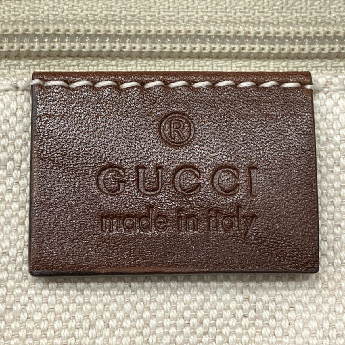 Gucci Ski GG Campus Handbag Canvas Leather — view 4