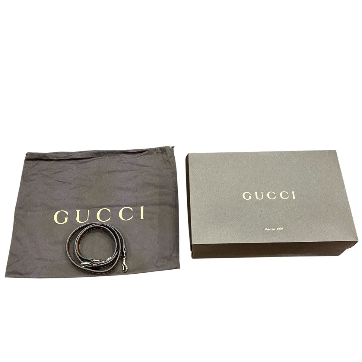 Gucci Ski GG Campus Handbag Canvas Leather — view 5