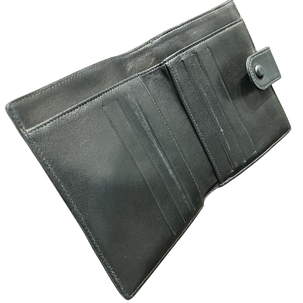 Chanel Bifold Wallet Leather — view 3