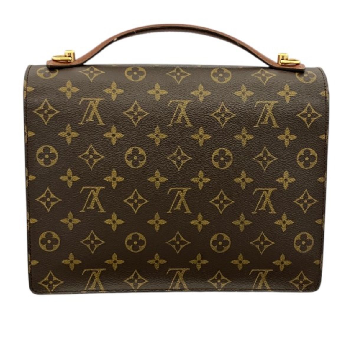 Louis Vuitton Monceau 28 Monogram Handbag Canvas — view 2