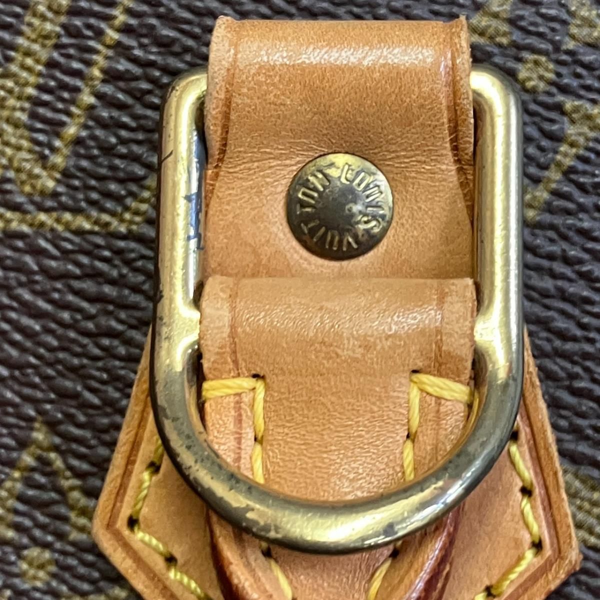 Louis Vuitton Alma Monogram Handbag Canvas — view 9