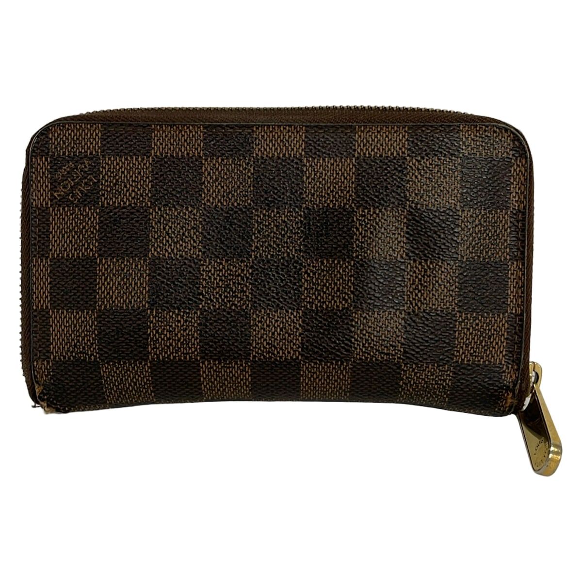 Louis Vuitton Bifold Wallet Damier Zippy Compact Ebene Initial — view 2