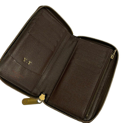 Louis Vuitton Bifold Wallet Damier Zippy Compact Ebene Initial — view 3