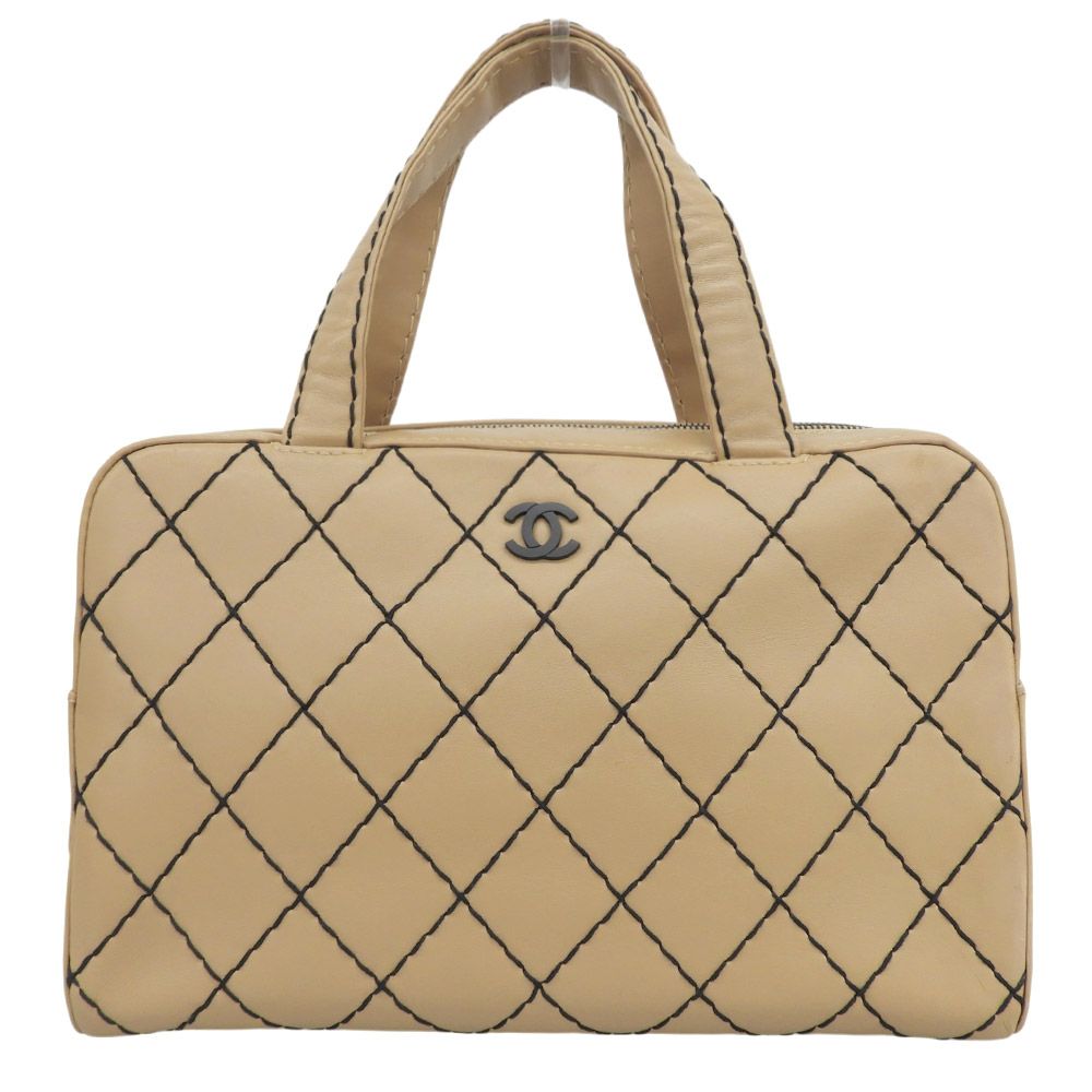 Chanel Wild Stitch Boston Handbag