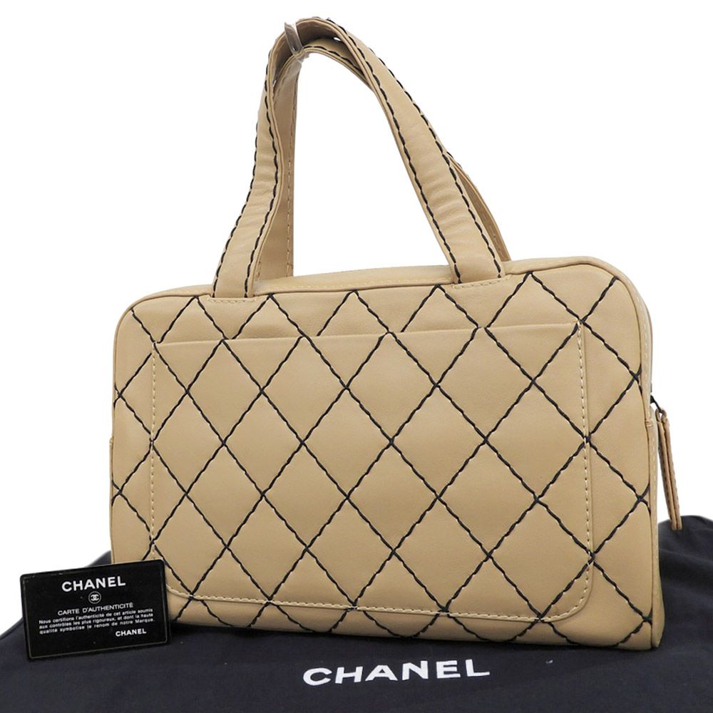 Chanel Wild Stitch Boston Handbag — view 2